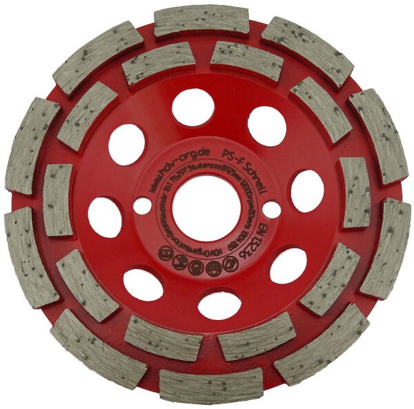125 mmØ Diamant Schleiftopf | SCHNELLSCHLIFF Schleifteller -Beton Naturstein usw