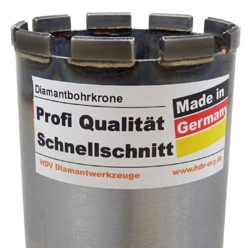 182 mm Diamantbohrkrone Diamant Bohrkrone 1¼", Profi S