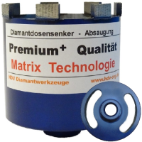 82 mm Diamant Dosensenker Dosenbohrer MATRIX, Laser,...
