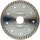 125 mm Turbo Diamanttrennscheibe Fliesen, Feinsteinzeug, Granit - Profi Premium